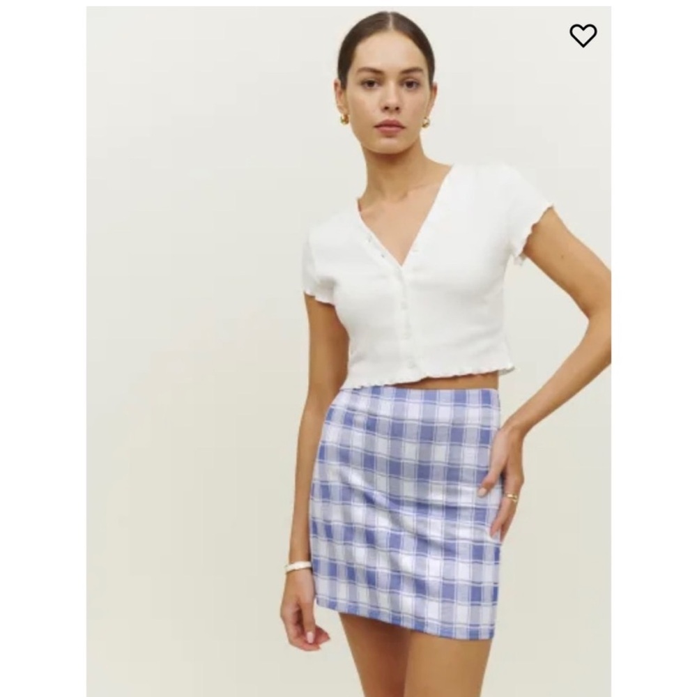 Reformation Suzie skirt size 4